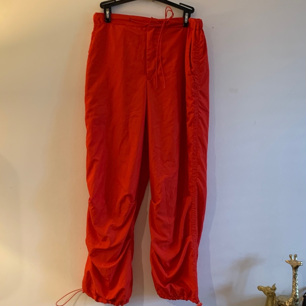 Vibrant Red women’s Joggers - Preloved